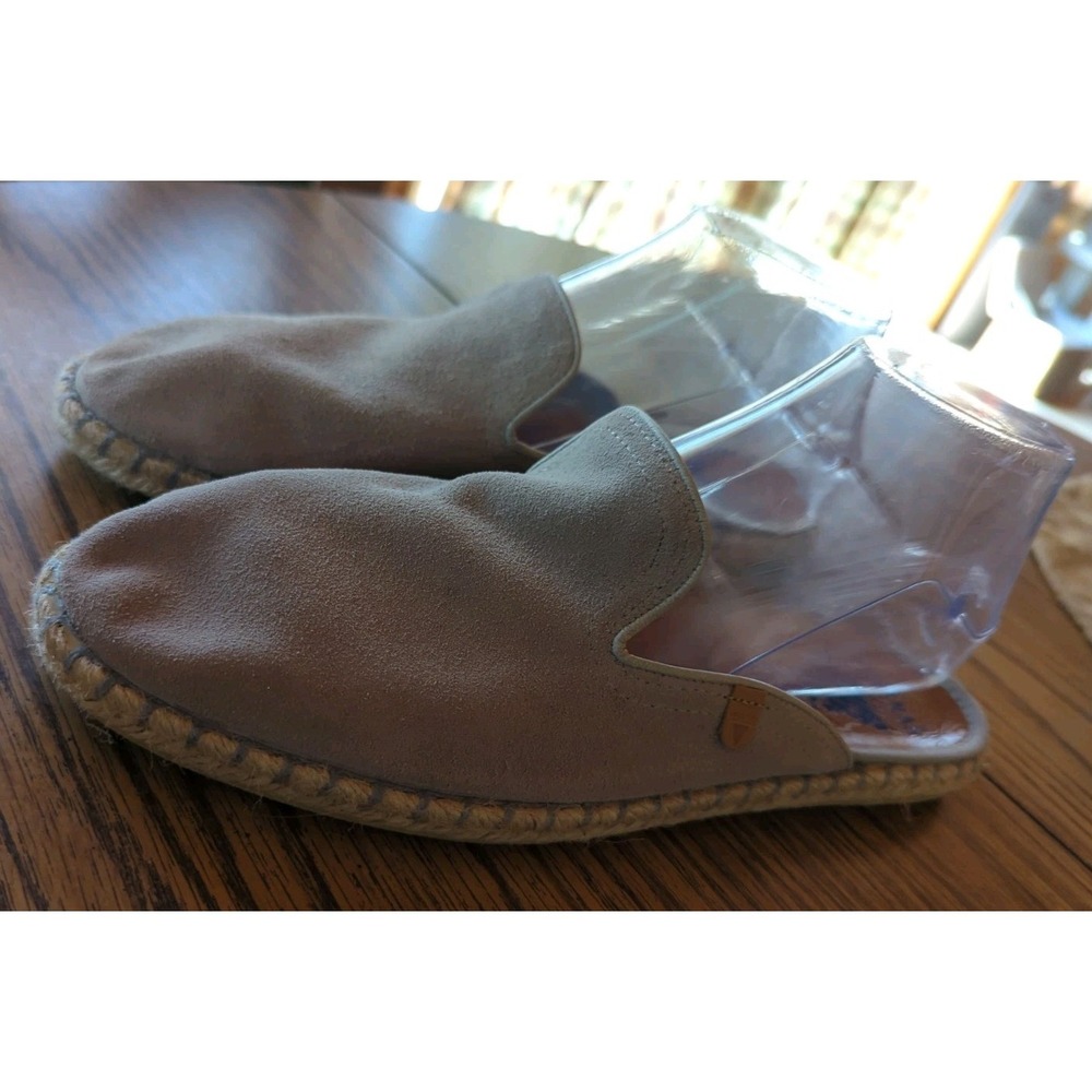 Verbenas Spain Women's Comfort Slip On Mules Taupe Suede US Size 9 EUR Size 40